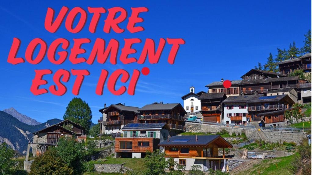 Gite Du Pelerin-Chalet De Montagne Orsières Exterior foto